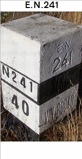 E.N. 241 - Sert - Vale do Pereiro - Proena-a-Nova - Moitas - Vale da Mua
 - Ladeira - Perdigo - Tavila - Vila Velha de Rdo